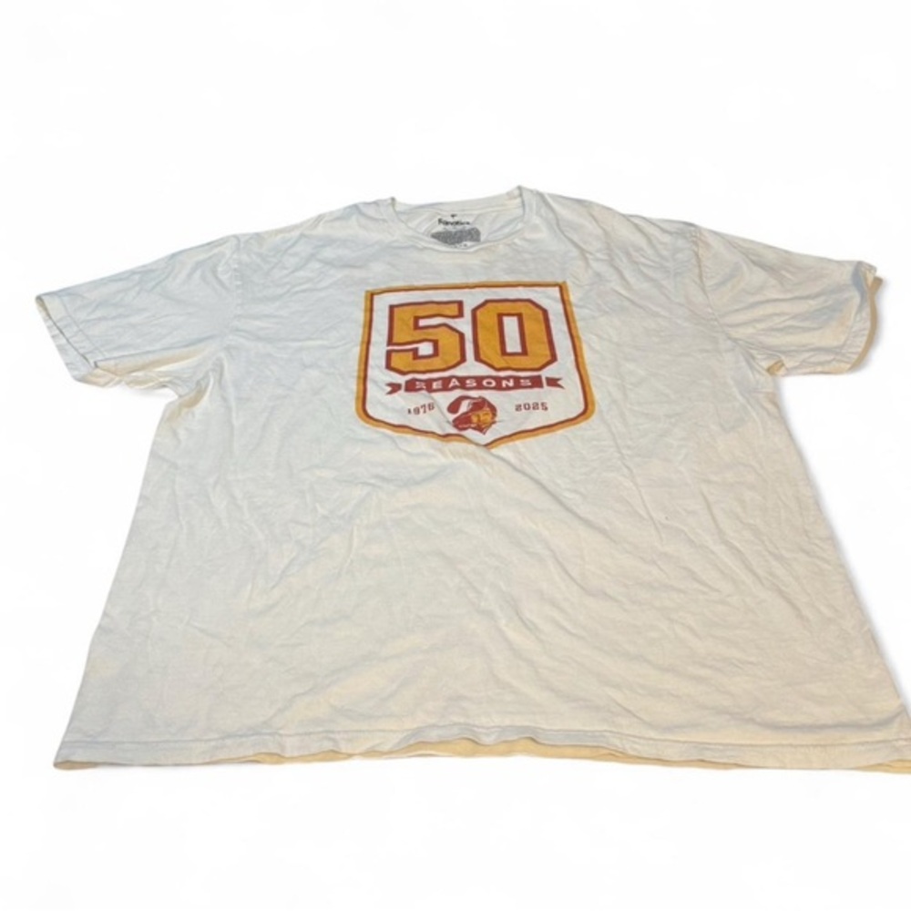 Fanatics 50 Seasons Graphic Short-Sleeve T-Shirt - White